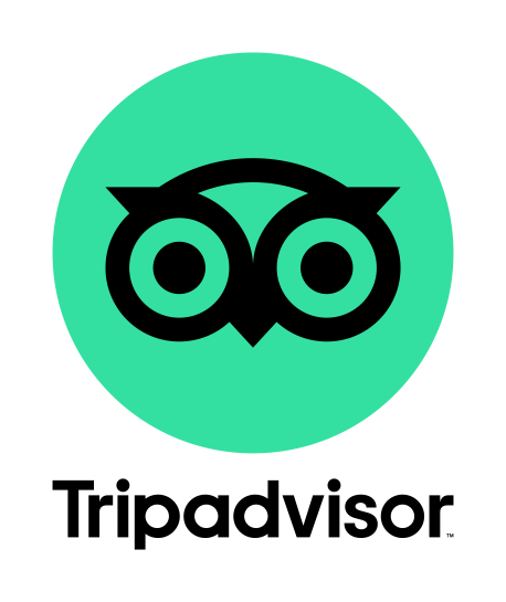 Tripadvisor logo.
